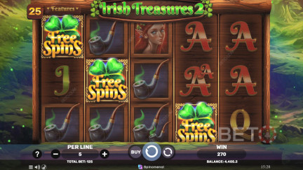Κουλοχέρης Irish Treasures 2 - Δωρεάν Παιχνίδι και Αξιολογήσεις (2025) 