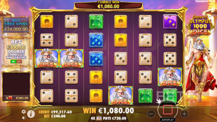 Κουλοχέρης Gates of Olympus 1000 Dice - Δωρεάν Παιχνίδι και Αξιολογήσεις (2025) 