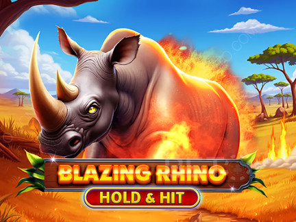 Blazing Rhino Hold & Hit Δοκιμαστική έκδοση