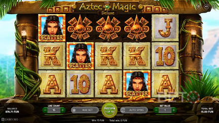 Κουλοχέρης Aztec Magic Deluxe - Δωρεάν Παιχνίδι και Αξιολογήσεις (2023) 