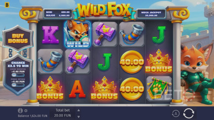 Κουλοχέρης Wild Fox - Δωρεάν Παιχνίδι και Αξιολογήσεις (2026) 